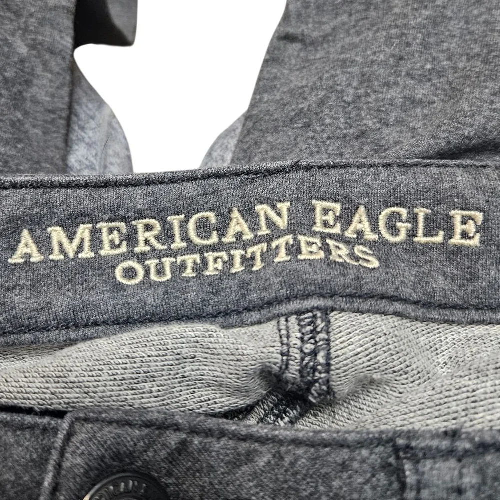 American Eagle Super Stretch Jegging Gray Size 8 Regular Skinny Pants